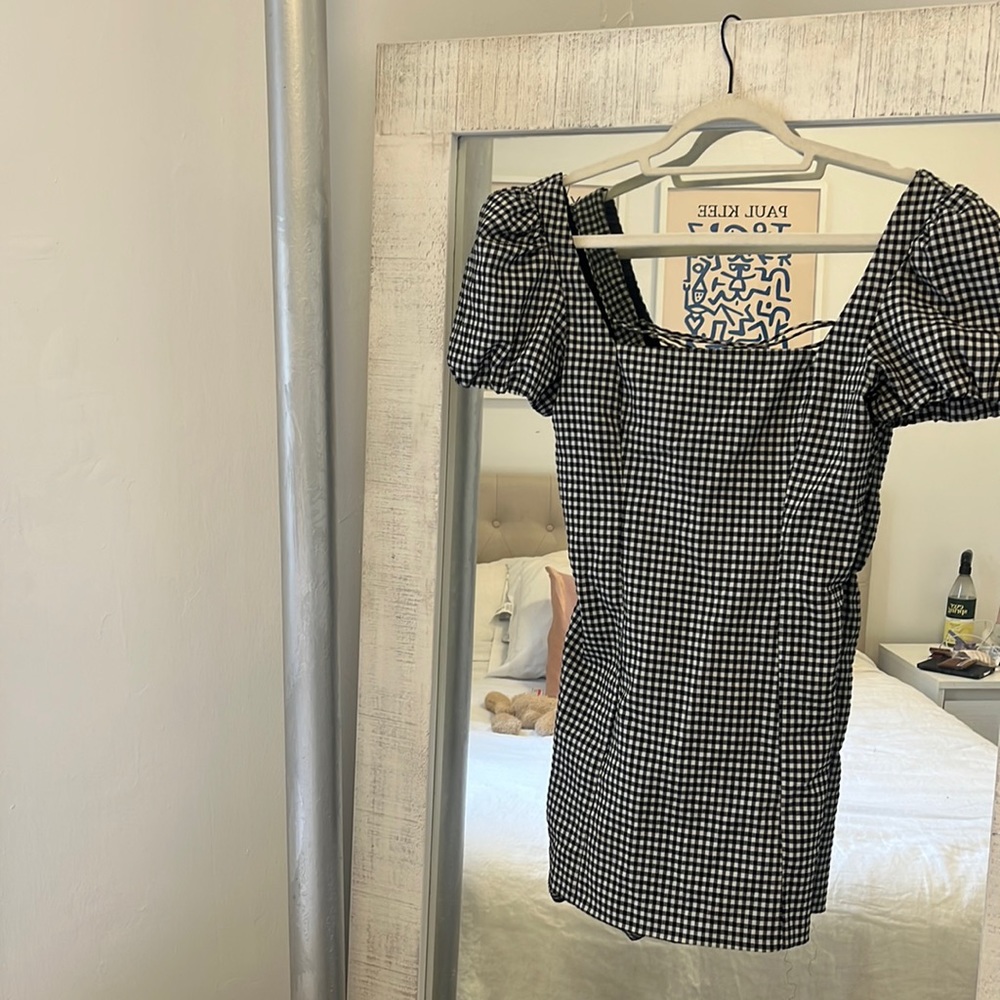 Zara Gingham Dress